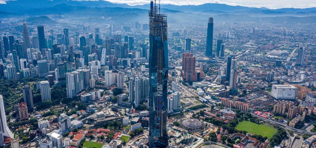 Merdeka 118 the world's second tallest tower is ahead of completion